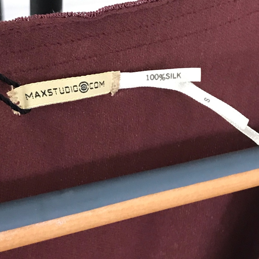 MaxStudio Maroon Dress - Picture 9 of 10